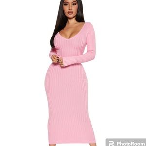 Fashion Nova Kallan Knit Dress